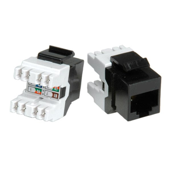 EAN 7611990170531 - ROLINE Cat.5e Keystone Jack, RJ-45, unshielded black imagen 1