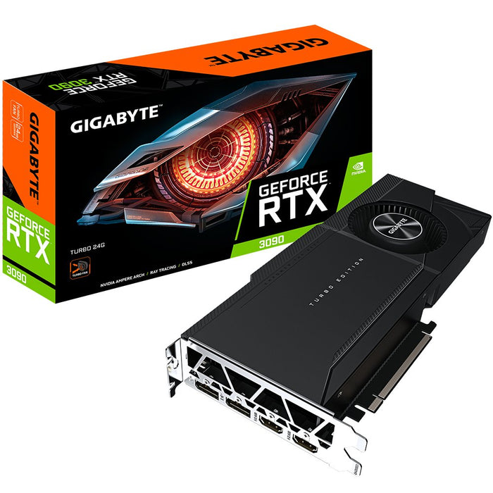 EAN 4719331307714 - GIGABYTE GV-N3090TURBO-24GD tarjeta gráfica NVIDIA GeForce RTX 3090 24 GB GDDR6X imagen 1