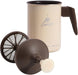 EAN 0883336409095 - Pedrini 02CF043 espumador o calentador de leche Handheld electric milk frother Marrón, Blanco imagen 3
