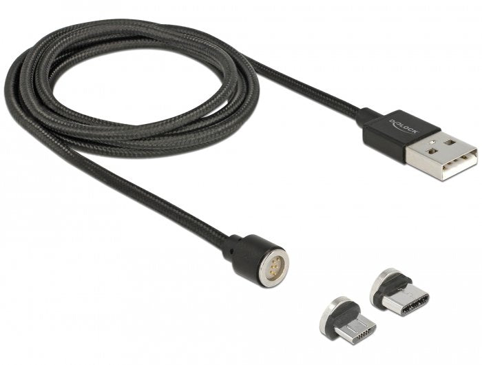 EAN 4015867163153 - DeLOCK 85723 cable USB USB 2.0 1,1 m USB A USB C/Micro-USB B Negro imagen 1