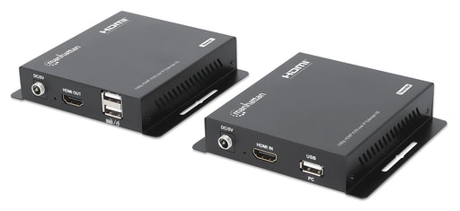 EAN 0766623208413 - Manhattan 208413 extensor audio/video Transmisor y receptor de señales AV Negro imagen 1