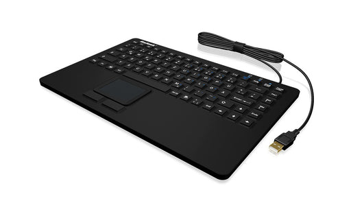 EAN 4250078186939 - KeySonic KSK-5230 IN (DE) teclado Oficina USB QWERTZ Alemán Negro imagen 1