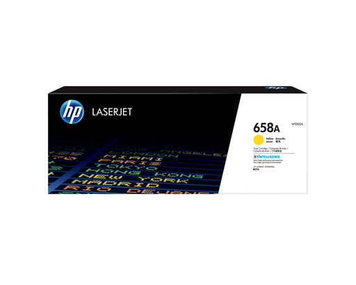 EAN 0192545710961 - HP 658A Yellow Original LaserJet Toner Cartridge cartucho de tóner 1 pieza(s) imagen 1