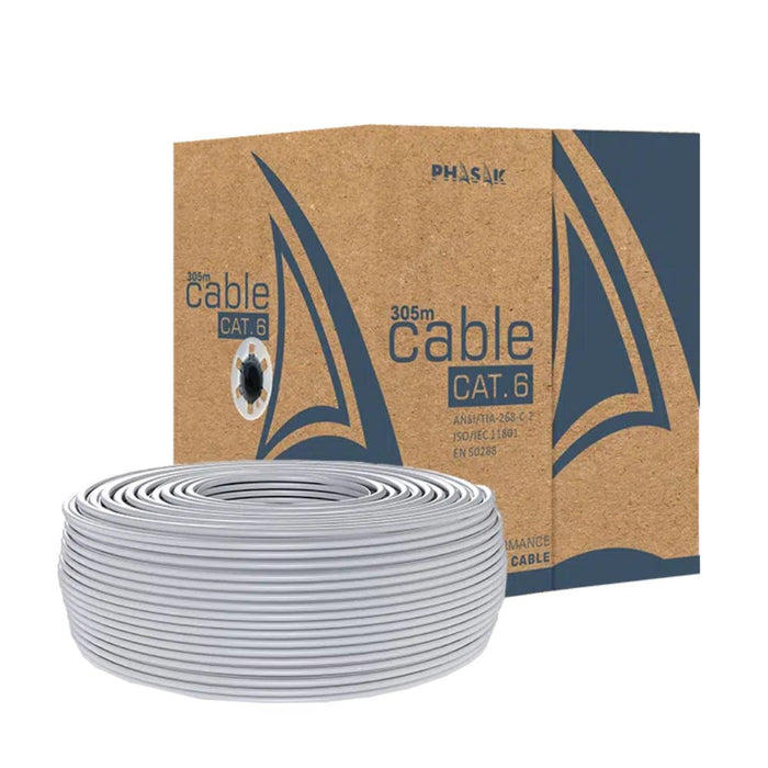 EAN 5605922050895 - Phasak PHR 6100 cable de red Gris Cat6 U/UTP (UTP) imagen 7