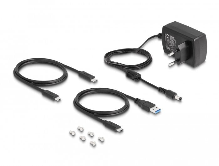 EAN 4043619633685 - DeLOCK 63368 base de conexión para disco duro USB 3.2 Gen 2 (3.1 Gen 2) Type-C Negro imagen 5