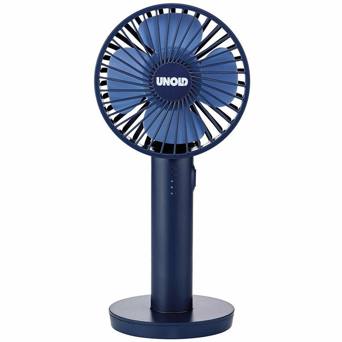 EAN 4011689866289 - Unold Breezy II Azul 10 cm Ventilador de mano imagen 1