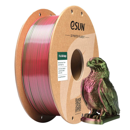 EAN 6922572205307 - eSUN EPLA-SILK MAGIC Ácido poliláctico (PLA) Rojo, Verde 1 kg imagen 1