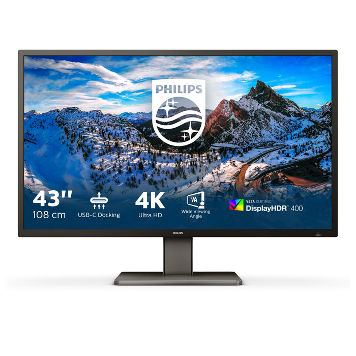 EAN 8712581776947 - Philips P Line 439P1/00 pantalla para PC 108 cm (42.5") 3840 x 2160 Pixeles 4K Ultra HD LCD Negro imagen 1