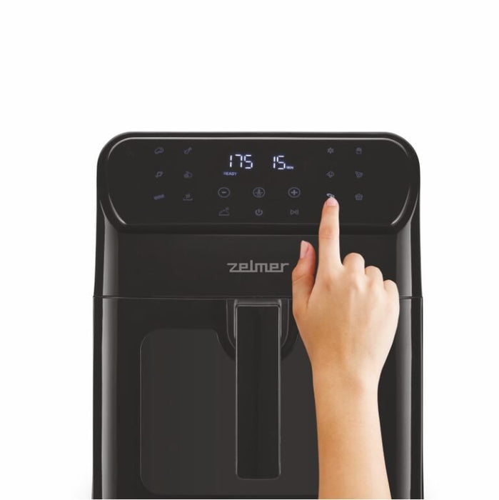 EAN 5908269356959 - Zelmer ZAF6500 freidora Sencillo 6,5 L 1500 W Freidora de aire caliente Negro imagen 11