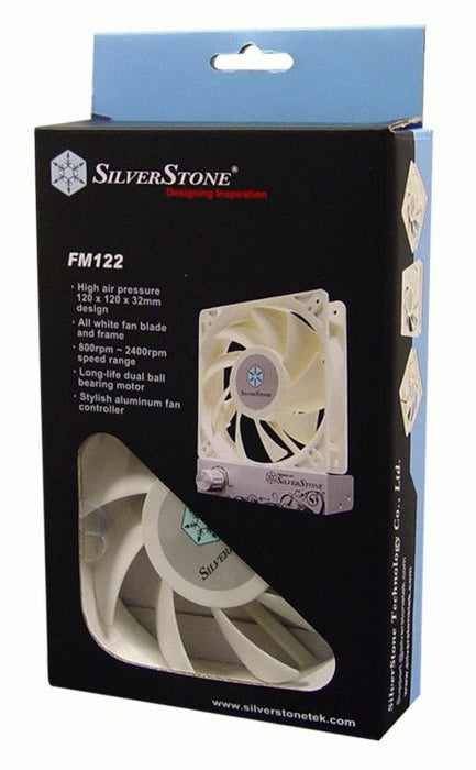 EAN 4710713962484 - Silverstone SST-FM122 sistema de refrigeración para ordenador Ventilador Blanco imagen 5