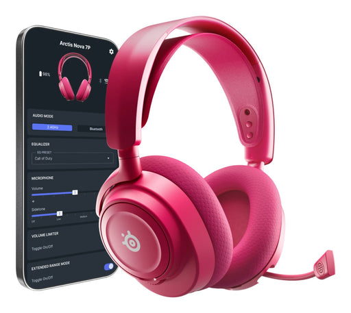 EAN 5707119065696 - Steelseries Arctis Nova 7P Gen 2 Auriculares Inalámbrico Diadema Juego Bluetooth Magenta imagen 2