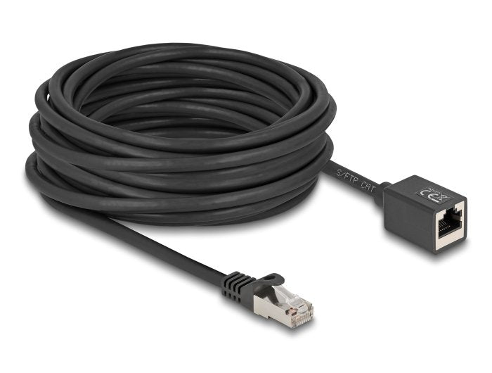 EAN 4043619903238 - DeLOCK 90323 cable de red Negro 10 m Cat6a S/FTP (S-STP) imagen 1