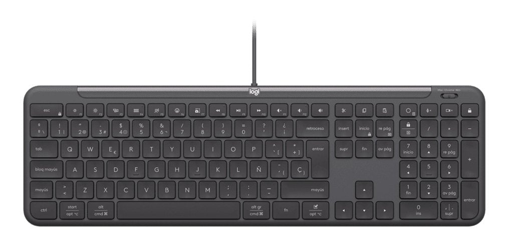 EAN 5099206129597 - Logitech 920-013347 teclado Ratón incluido Hogar / Oficina USB QWERTY Nórdico Grafito imagen 4