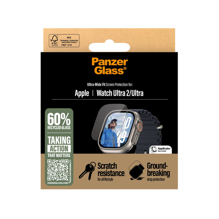 EAN 5715685003615 - PanzerGlass ® Screen Protector Apple Watch Ultra 3 | Ultra 2 | Ultra | 49mm Protector de pantalla 1 pieza imagen 3