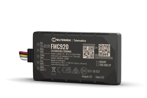EAN 4779027310381 - Teltonika FMC920-QKIB0 Universal Rastreador de GPS Negro imagen 1