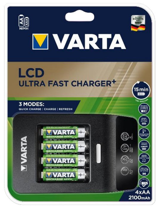 EAN 4008496988273 - Varta 57685 101 441 cargador de batería Corriente alterna imagen 2