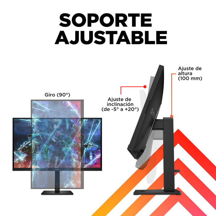 EAN 1970296154666 - OMEN by HP 27 inch FHD 240Hz Gaming Monitor - OMEN 27s pantalla para PC 68,6 cm (27") 1920 x 1080 Pixeles imagen 11