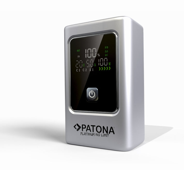 EAN 4055655252355 - PATONA 4238 batería externa Ión de litio 10000 mAh Plata imagen 3