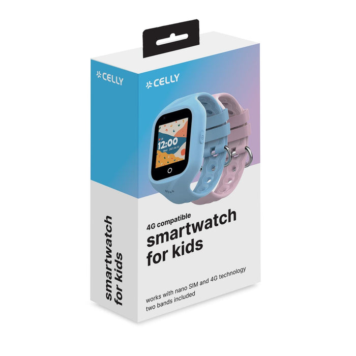 EAN 8021735206507 - Celly KIDSWATCH4G Relojes inteligentes y deportivos 3,56 cm (1.4") Digital Pantalla táctil 4G Negro GPS ( imagen 6