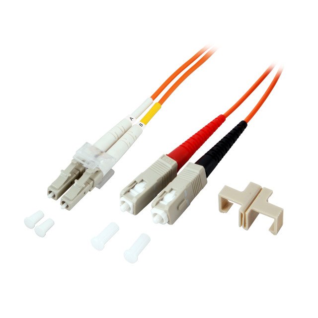EAN 4049759022556 - EFB Elektronik O0320.10 Cable de fibra óptica e InfiniBand 10 m LC SC Naranja imagen 1