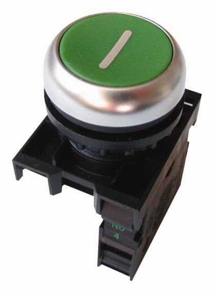 EAN 4015082165123 - Eaton M22-D-G-X1/K10 Interruptor pulsador Negro, Verde imagen 1