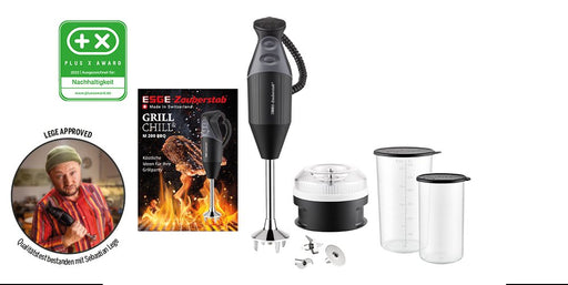 EAN 4011689982156 - ESGE M 200 BBQ 10 L Batidora de inmersión 200 W Negro, Cromo imagen 1
