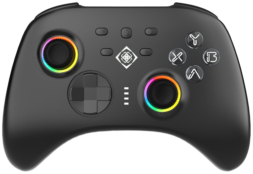 EAN 7333048067067 - Deltaco Gaming GAM-184 mando y volante Negro Bluetooth/USB Joystick/Palanca de control lateral + cuadrant imagen 1