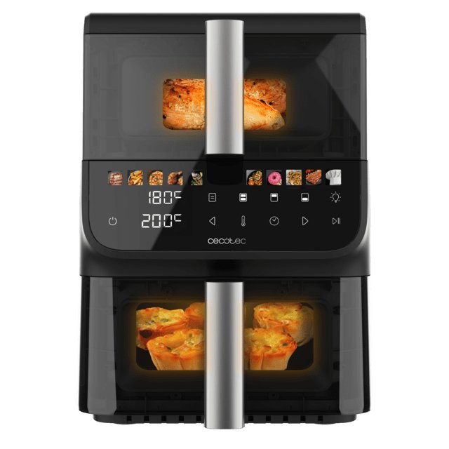EAN 8447420002740 - Cecotec Cecofry DuoLevel 10000 DuoSize Window Doble 10 L Independiente 2000 W Freidora de aire caliente N imagen 1