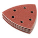 EAN 0088381462709 - Makita D-58609 Delta-Schleifpapier Holz K100 10 pieza(s) Hoja lijadora imagen 1