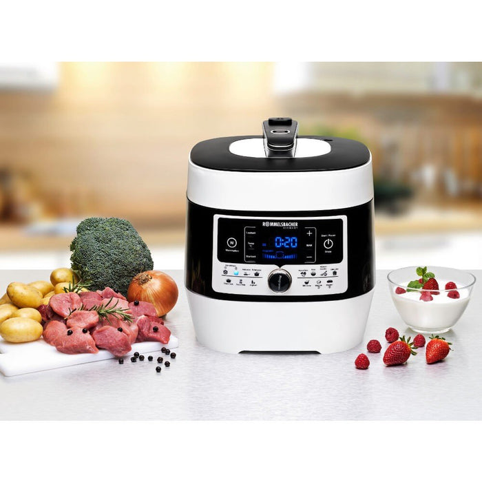 EAN 4001797803009 - Rommelsbacher MD 1000 olla a presión 4 L Negro, Blanco 1000 W imagen 2