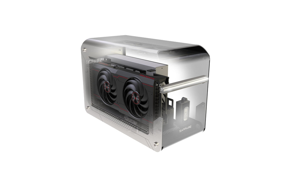 EAN 4895106291713 - Sapphire GearBox 500 Thunderbolt 3 PULSE RX 6600 XT eGFX Solution Radeon RX 6600 XT Plata 1 imagen 5