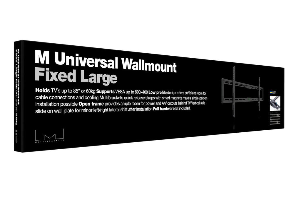 EAN 7350073731015 - Multibrackets 1015 soporte para TV 2,16 m (85") Negro imagen 7
