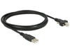 EAN 4043619835959 - DeLOCK 2m USB 2.0 cable USB USB A USB B Negro imagen 1
