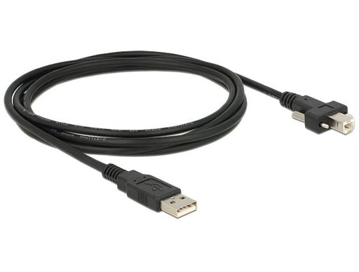EAN 4043619835959 - DeLOCK 2m USB 2.0 cable USB USB A USB B Negro imagen 1