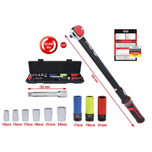 EAN 4042146863138 - KS Tools 516.2400 llave dinamométrica imagen 1