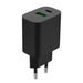 EAN 8716309128643 - Gembird TA-UC-PDQC20-01-BK cargador de dispositivo móvil Universal Negro Corriente alterna Carga rápida I imagen 3