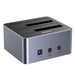 EAN 4894160051271 - UNITEK Y-3026GY01-EU base de conexión para disco duro USB 3.2 Gen 1 (3.1 Gen 1) Type-B Gris imagen 3