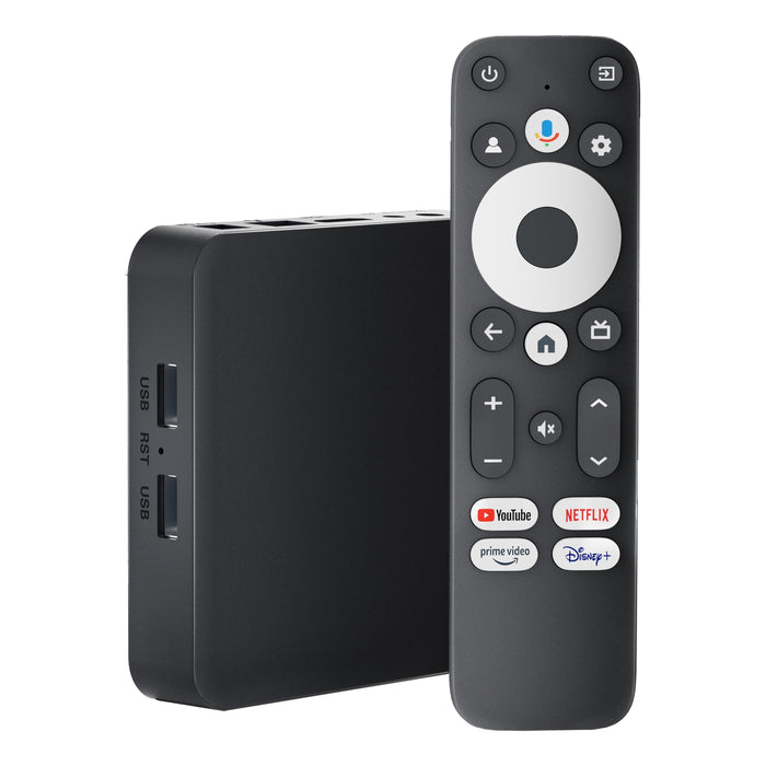 EAN 8436588883070 - Leotec LETVBOXGC06 convertidor de Smart TV Negro 4K Ultra HD 32 GB Wifi Ethernet imagen 4