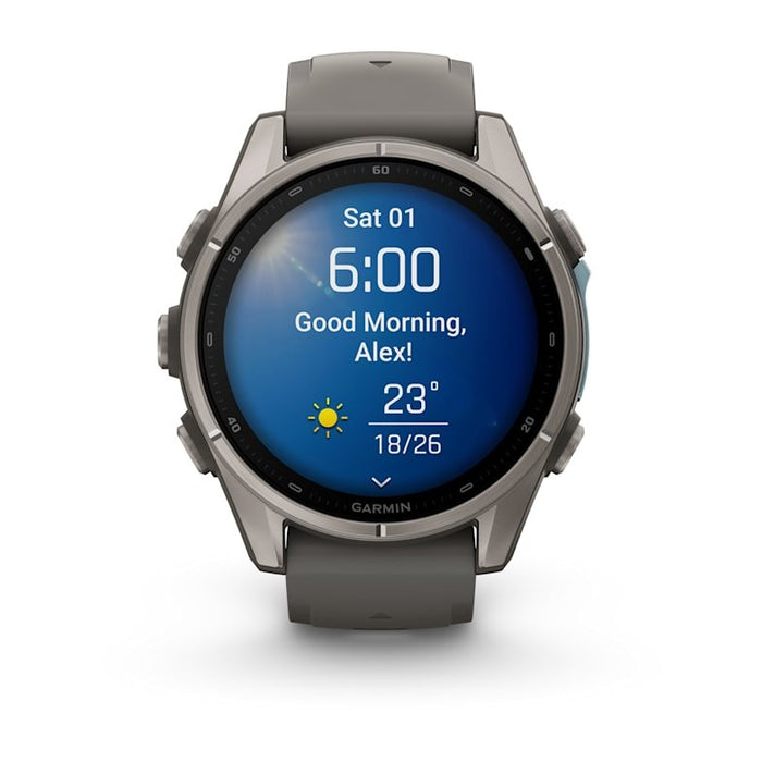 EAN 753759380991 - Garmin fēnix 9 3,3 cm (1.3") AMOLED 43 mm Digital 416 x 416 Pixeles Pantalla táctil Titanio Wifi GPS (saté imagen 10
