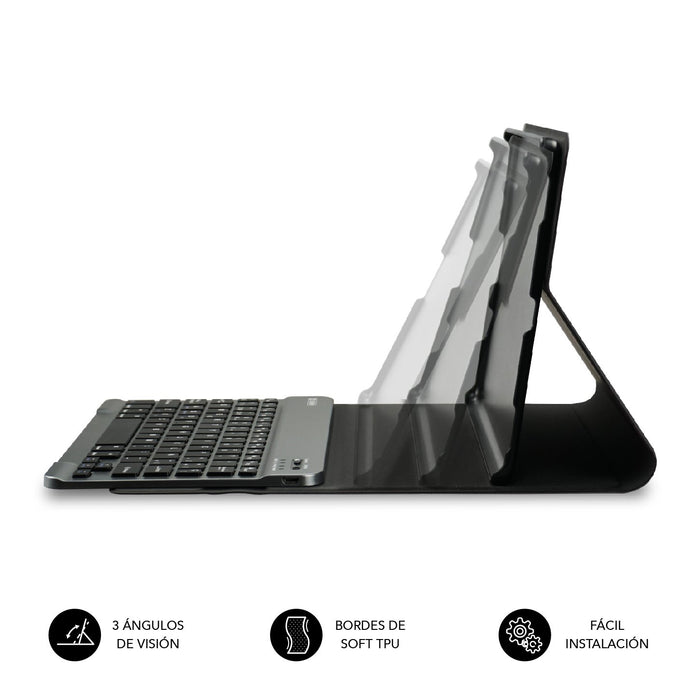 EAN 8436586742157 - SUBBLIM SUBKT3-BTS055 teclado para móvil QWERTY Español Bluetooth Negro, Gris imagen 5