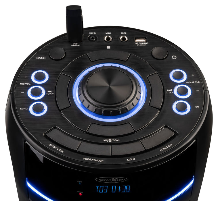 EAN 4260664980391 - Reflexion PS10BTCD altavoz portátil o de fiesta Altavoz para fiestas Negro 480 W imagen 4