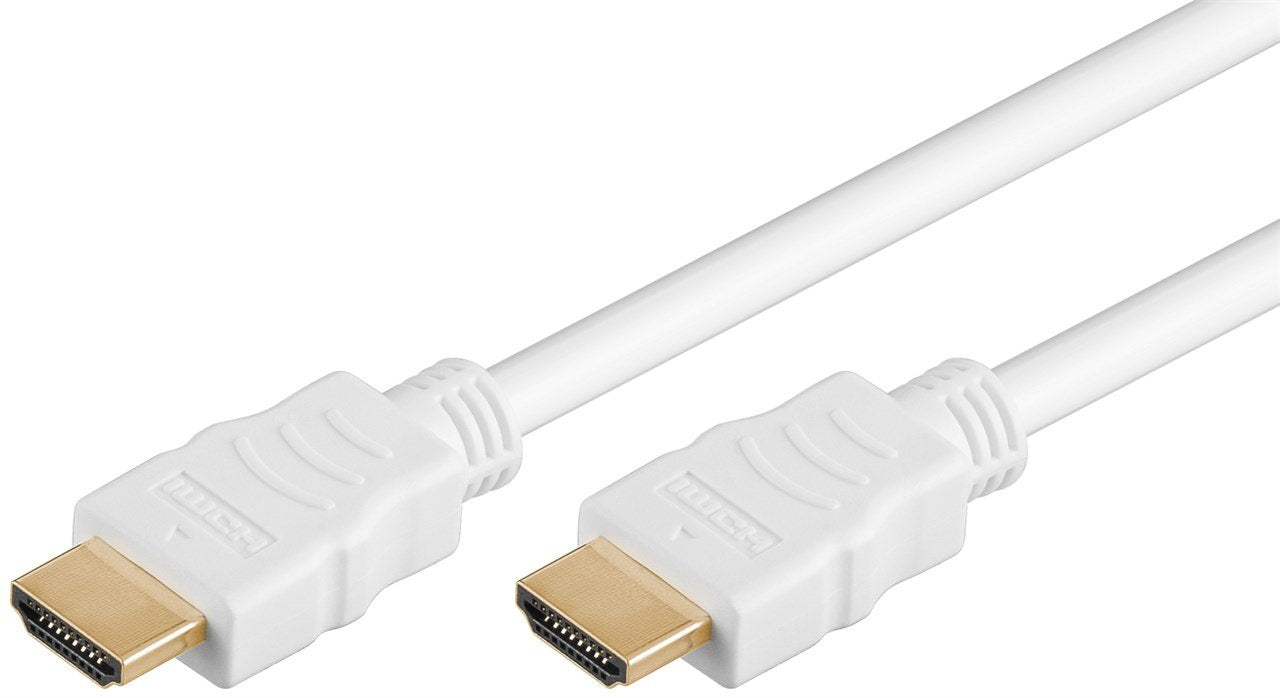 EAN 4040849610172 - Goobay 61017 cable HDMI 0,5 m HDMI tipo A (Estándar) Blanco imagen 1