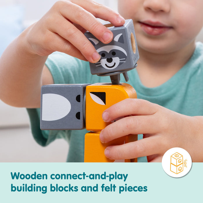 EAN 681147005464 - Melissa & Doug MDT BBN Blockables Woodland Crtrs GML imagen 7