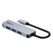 EAN 8435364319246 - iggual IGG319246 hub de interfaz USB 3.2 Gen 1 (3.1 Gen 1) Type-C 5000 Mbit/s Plata imagen 3
