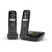 EAN 4250366854694 - Gigaset AS690A Duo Teléfono DECT/analógico Negro imagen 2