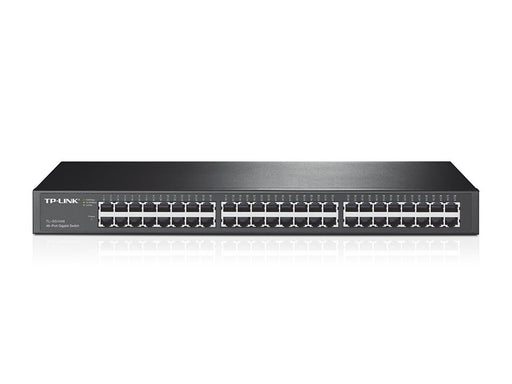 EAN 845973020637 - TP-Link TL-SG1048 No administrado Gigabit Ethernet (10/100/1000) 1U Negro imagen 1