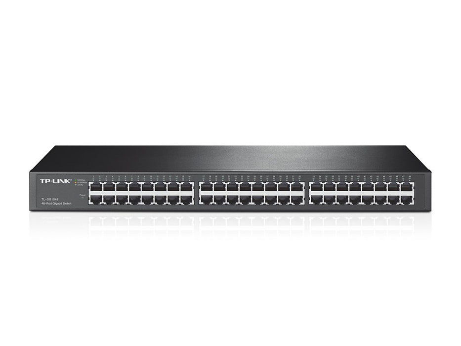 EAN 845973020637 - TP-Link TL-SG1048 No administrado Gigabit Ethernet (10/100/1000) 1U Negro imagen 1