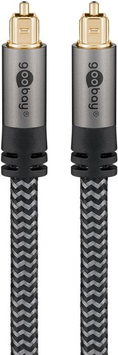 EAN 4040849653070 - Goobay 65307 cable de audio 5 m Toslink Negro, Plata imagen 3