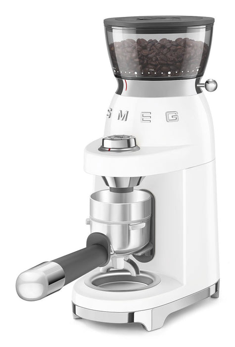 EAN 8017709355319 - Smeg CGF03WHEU molinillo de café 150 W Blanco imagen 6