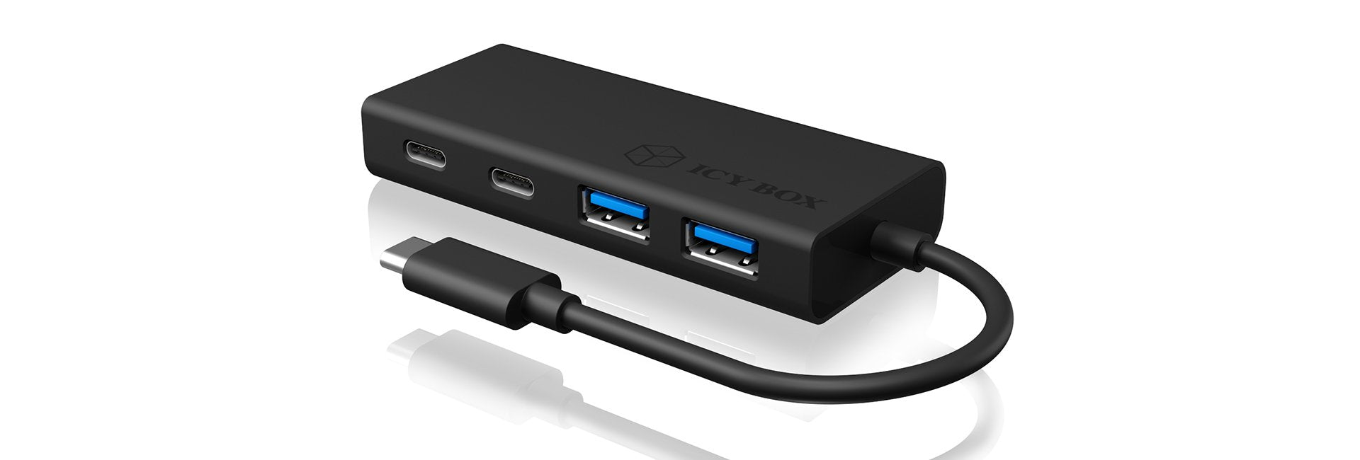EAN 4250078168935 - ICY BOX IB-HUB1426-CPD USB 3.2 Gen 1 (3.1 Gen 1) Type-C 5000 Mbit/s Negro imagen 3